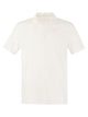 Fedeli Cotton Polo Shirt With Open Collar