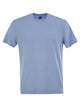 Fedeli Stretch Linen Short-Sleeved T-Shirt