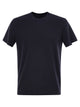 Fedeli Stretch Linen Short-Sleeved T-Shirt