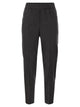 Peserico Virgin Wool And Cashmere Tapered Trousers With Elasticated Waistband