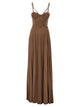 Elisabetta Franchi Red Carpet Dress In Lamé Jersey With Belt