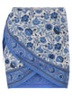 Mc2 Saint Barth Floral Print Cotton Wrap Mini Skirt
