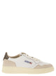 Autry Medalist Low - Leather And Suede Sneakers