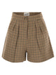 Mc2 Saint Barth Aya - Pied De Poule Patterned Shorts