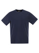 Mc2 Saint Barth Stretch Cotton Piqué T-Shirt With Patch Pocket