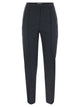 Pt Torino Frida - Cotton And Silk Trousers With Pleat