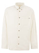 A.p.c. Cotton Button-Down Shirt With Embroidered Logo