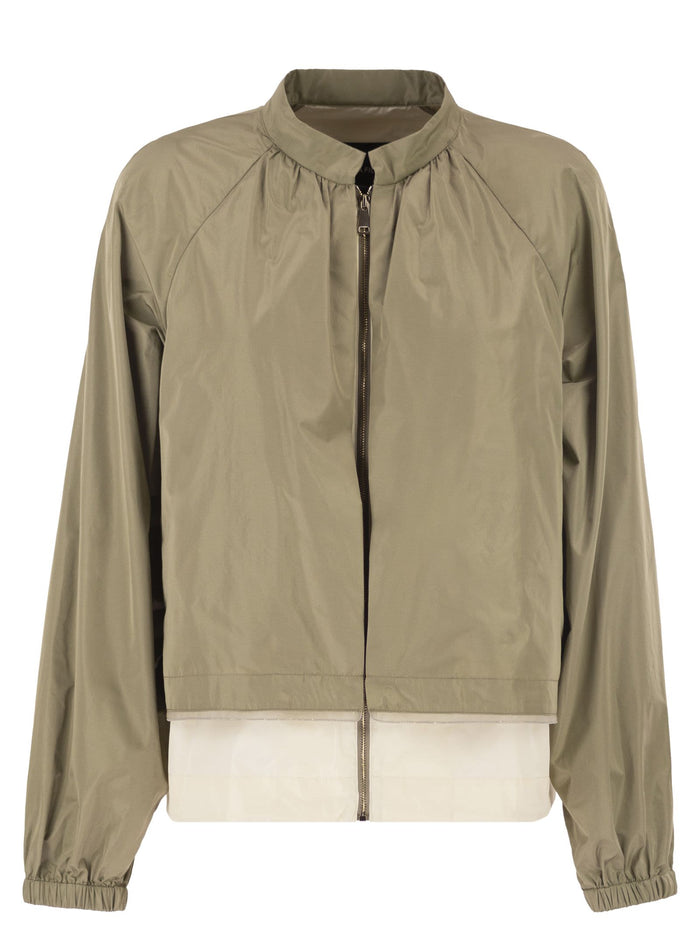 Fabiana Filippi Lightweight Jacket With Contrasting Panels