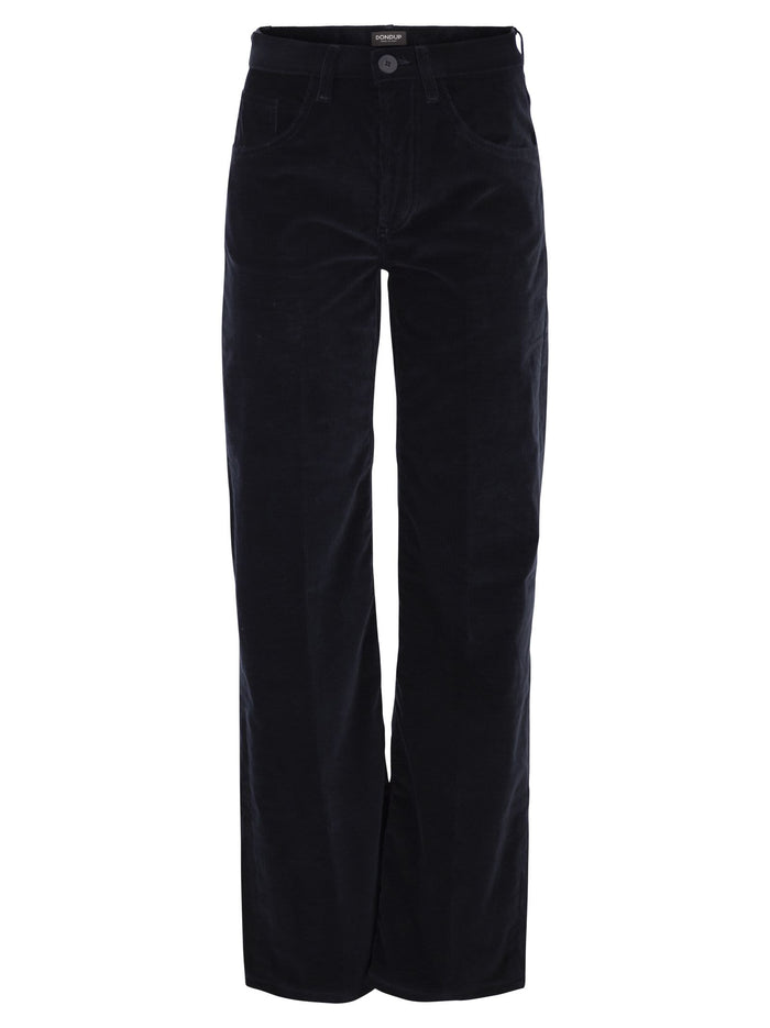 Dondup Jacklyn - Wide-Leg Corduroy Trousers