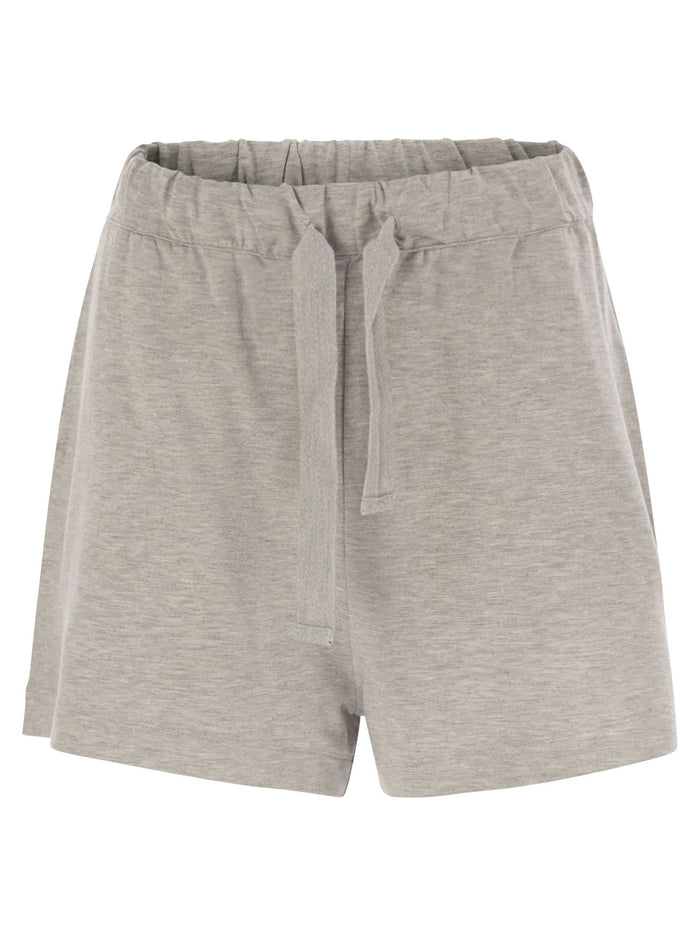 Majestic Shorts With Drawstring Waist