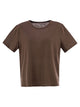 Majestic Linen Crew-Neck T-Shirt