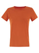 Majestic Crew-Neck Short-Sleeved Cotton T-Shirt