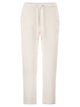 Majestic Stretch Viscose Jogger Trousers With Drawstring Waist