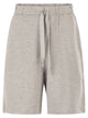 Majestic Stretch Viscose Bermuda Shorts With Drawstring Waist