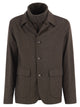 Herno Silk And Cashmere Tailored Jacket With Removable Inner Bib