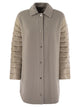 Herno Coat With Down Sleeves