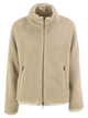 Herno Reversible Teddy Fleece And Technical Nylon Jacket