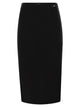 Elisabetta Franchi Wool Fabric Skirt