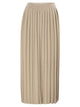 Fabiana Filippi Long Pleated Skirt In Wool, Silk And Cashmere
