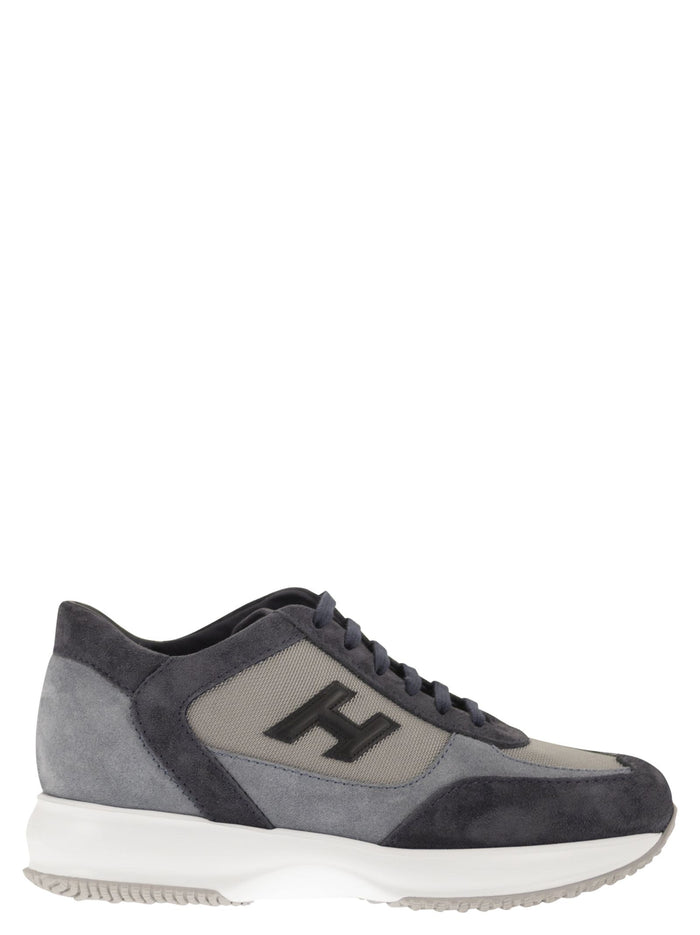 Hogan Interactive - Suede And Fabric Trainers