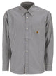 Carhartt Daldry - Striped Cotton Shirt