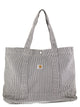 Carhartt Striped Cotton Bag With Logo