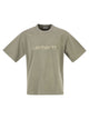Carhartt Organic Cotton T-Shirt With Spray Effect Logo