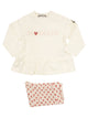 Moncler Cotton Set With Heart Print