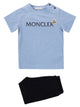 Moncler Logo T-Shirt And Shorts Set