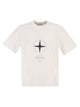 Stone Island Regular Fit T-Shirt With “Light Compass” Print