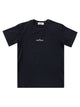 Stone Island Cotton Jersey T-Shirt With Outline Compass Print On The Back