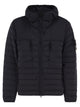 Stone Island Seamless Tunnel Down-Tc Stretch Hooded Down Jacket