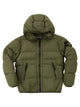 Stone Island Stretch Nylon Hooded Down Jacket With Compass Badge