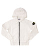 Stone Island Cotton Zip-Up Hoodie With Compass Badge
