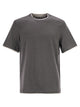 Brunello Cucinelli Slim Fit Crew-Neck T-Shirt In Lightweight Cotton Jersey