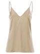 Brunello Cucinelli Stretch Silk Satin Top