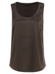 Brunello Cucinelli Stretch Silk Satin Top