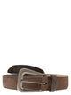 Brunello Cucinelli Suede Calfskin Belt