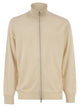 Brunello Cucinelli High-Necked Cashmere Cardigan With Zip