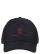 Brunello Cucinelli Baseball Cap In Garment-Dyed Twisted Cotton Gabardine With Embroidered Logo