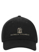 Brunello Cucinelli Baseball Cap In Garment-Dyed Twisted Cotton Gabardine With Embroidered Logo