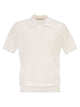 Brunello Cucinelli Cotton Polo Style Sweater