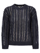 Brunello Cucinelli Cable & Mesh Jute And Cotton Jersey