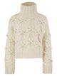 Brunello Cucinelli Braided High-Necked Cashmere Sweater