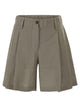 Brunello Cucinelli Tailored Linen Bermuda Shorts With Double Pleats