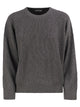 Brunello Cucinelli Cotton And Viscose Rib Sweater