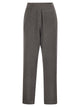 Brunello Cucinelli English Rib Cotton And Viscose Pants