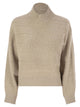 Brunello Cucinelli Cashmere And Wool Turtleneck Sweater