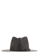 Brunello Cucinelli Straw Fedora With Precious Leather Band