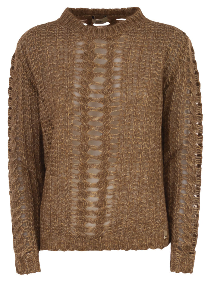 Herno Crew Neck Knitted Jumper